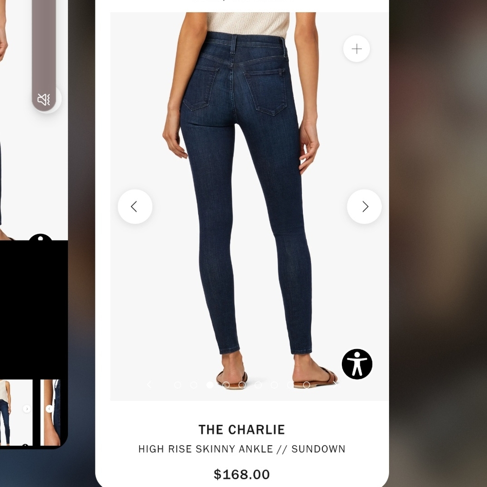 Joe's Jeans High Rise Skinny Jeans